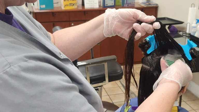 On Blonde Hair, the Nit You Can See Is Already Empty